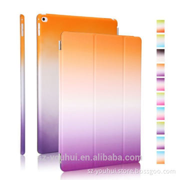 Factory price rainbow color for apple ipad pro 12.9 case